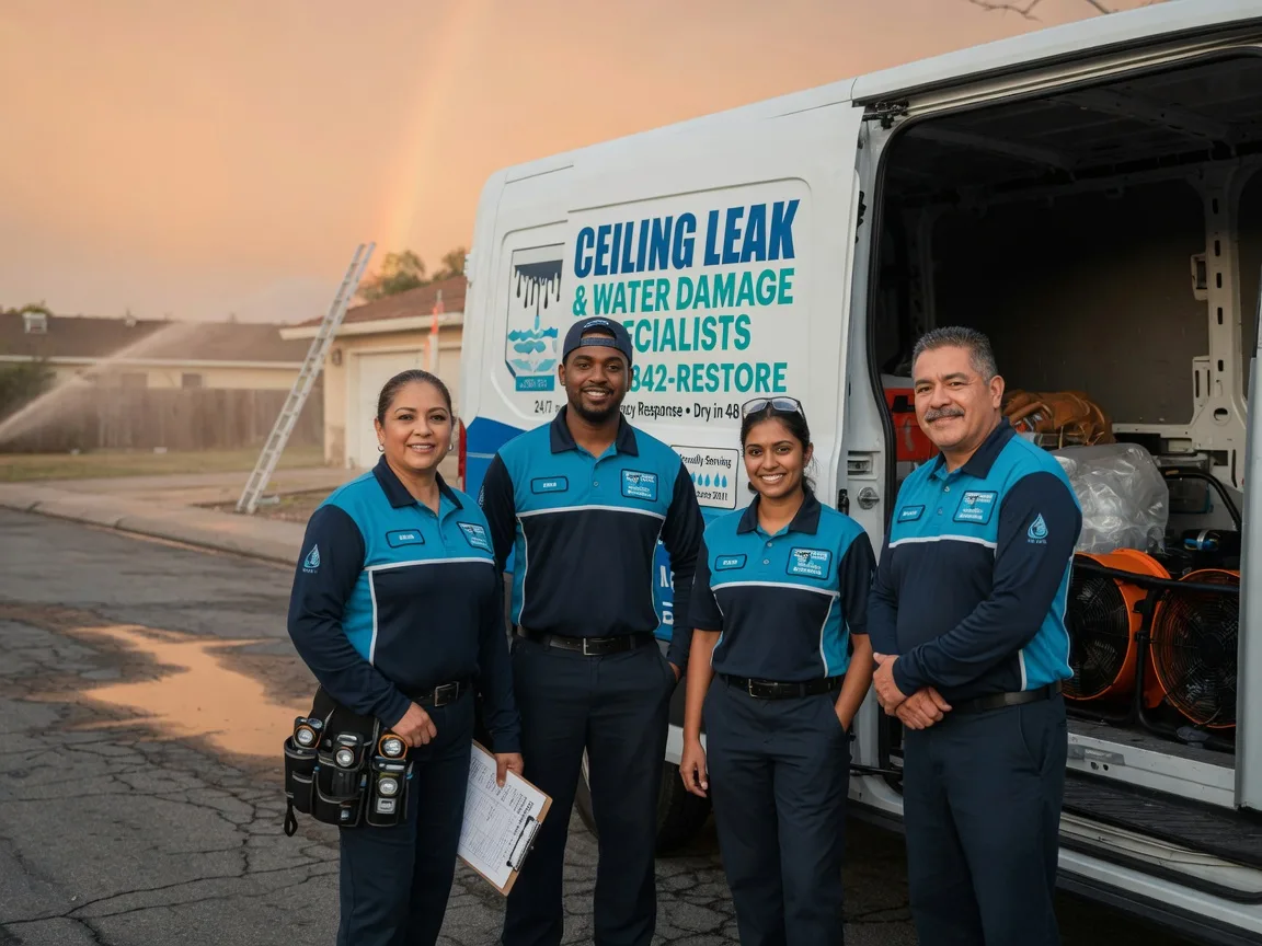 Ceiling Leak Cleanup company in Victoria, VA