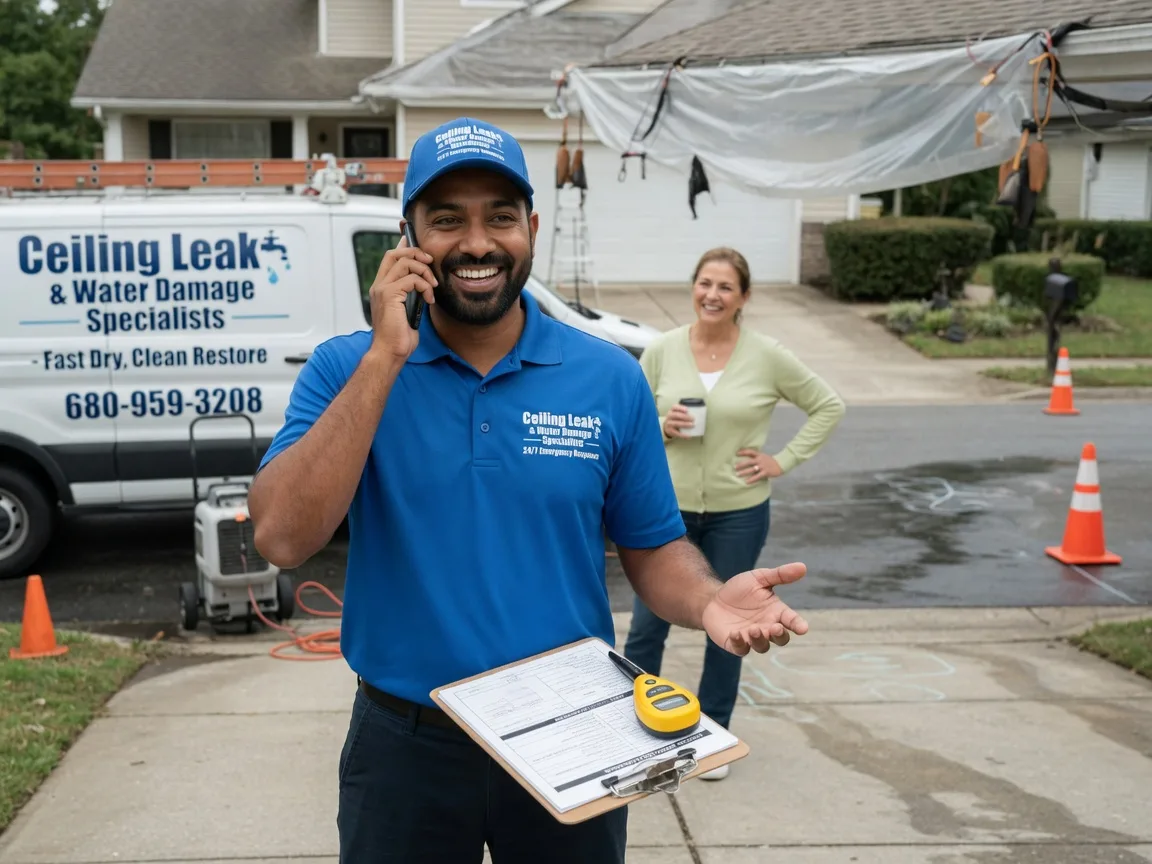 Ceiling Leak Cleanup Victoria, VA FAQs